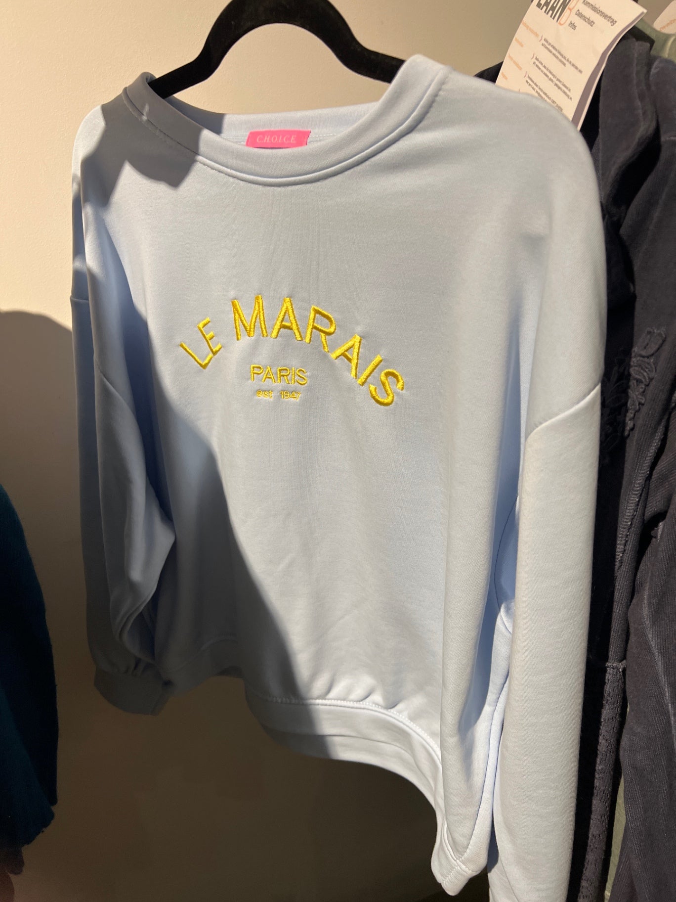 C.H.O.I.C.E. Pullover Hellblau Gr.: M