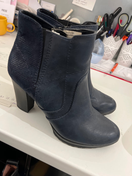 Stiefeletten Dunkelblau Gr.: 39
