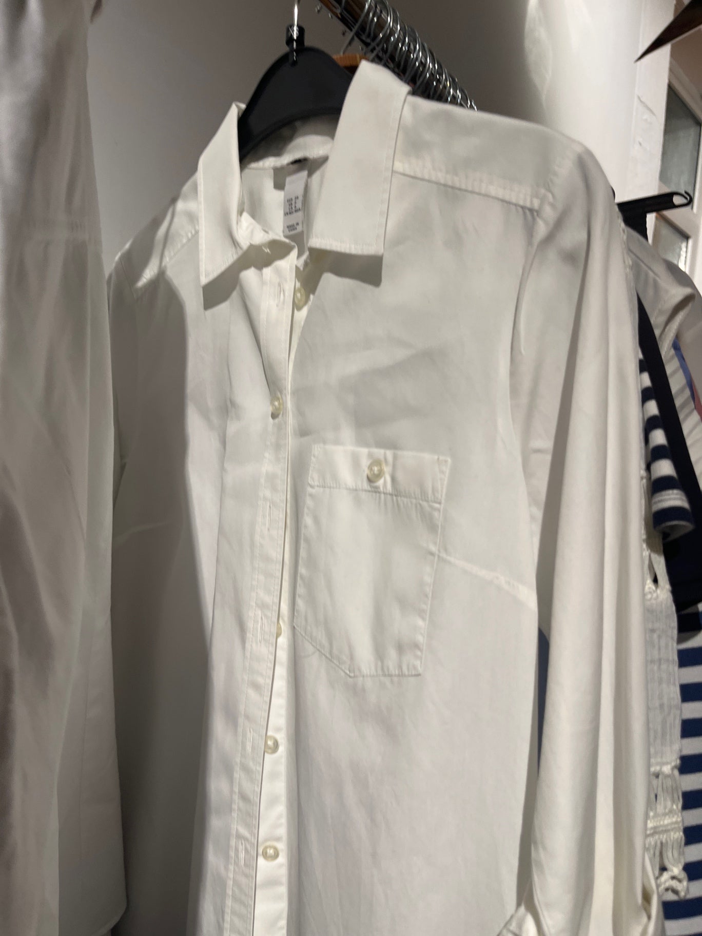 H&M Hemd Weiß Gr.: XS