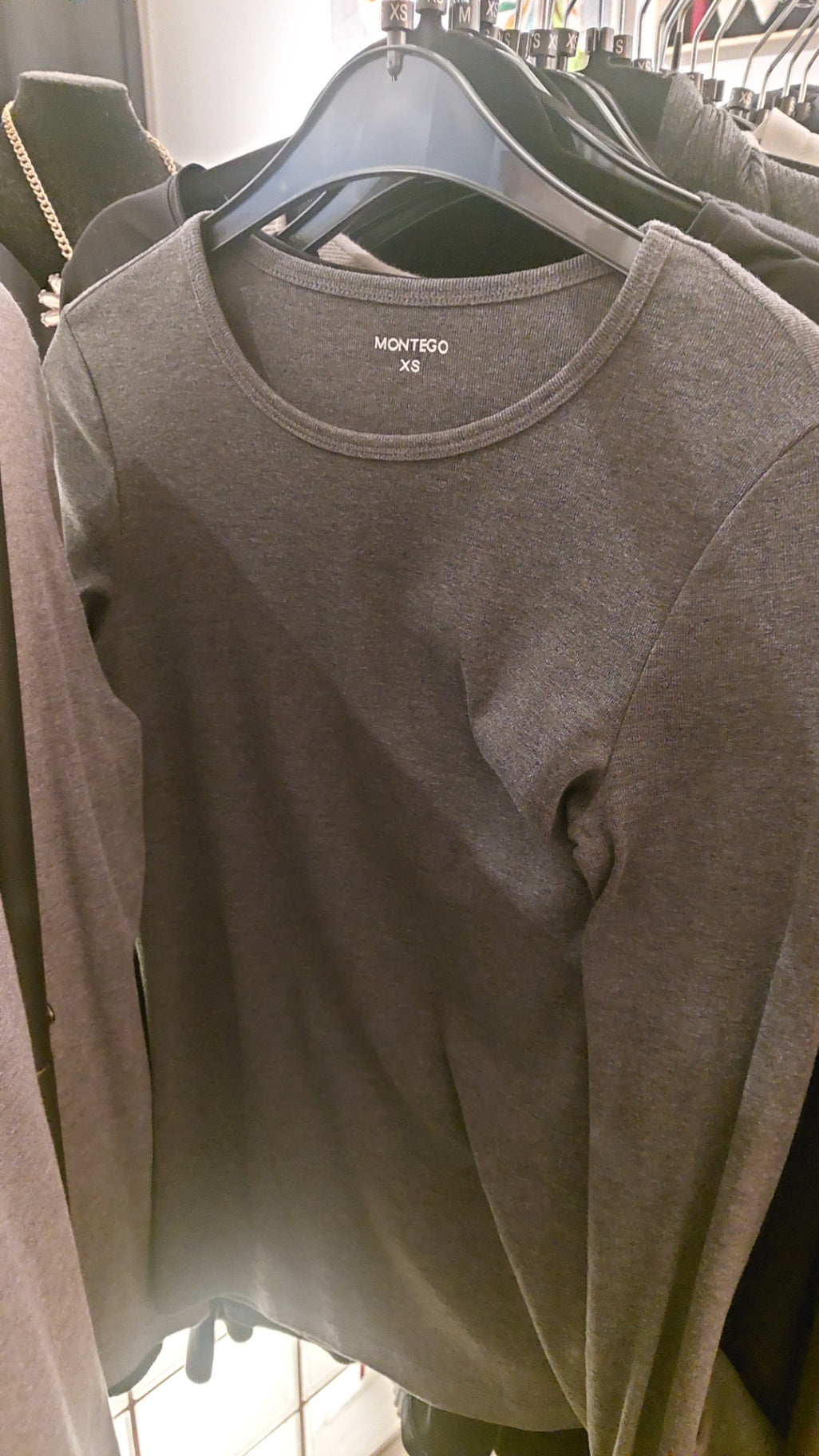 MONTEGO Pullover Grau Gr.: XS