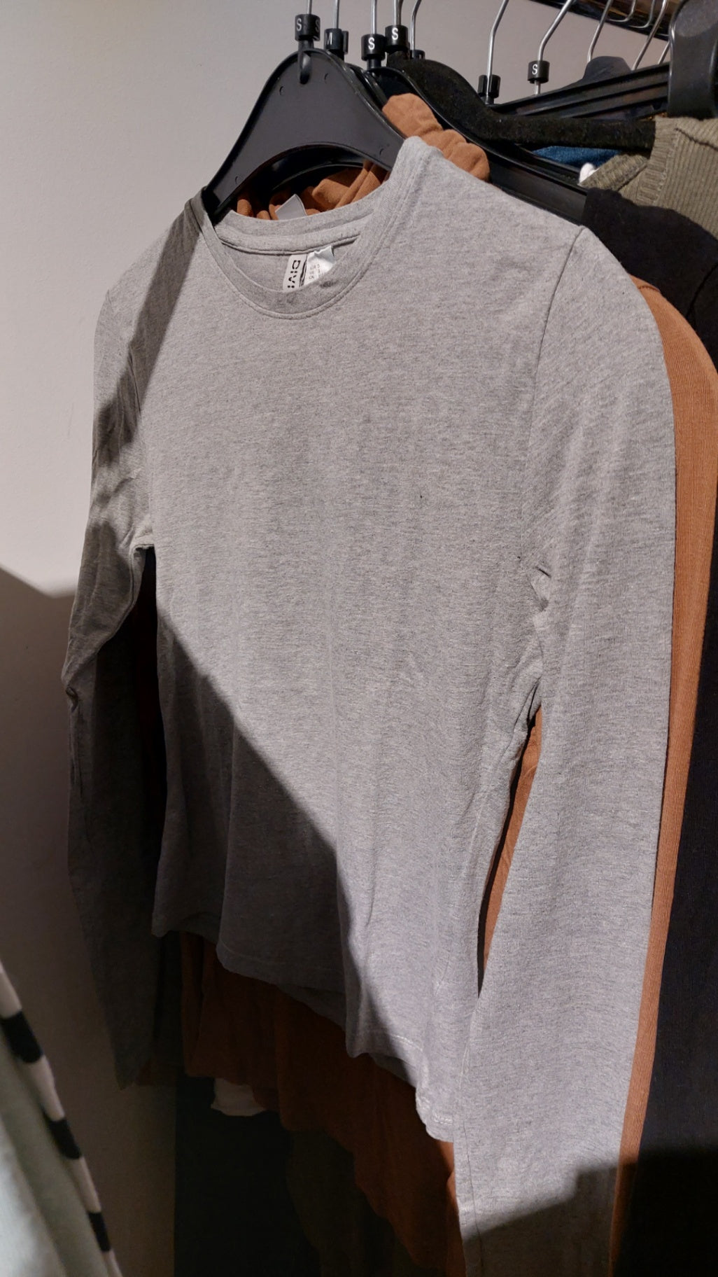 H&M Oberteil Grau Gr.: S