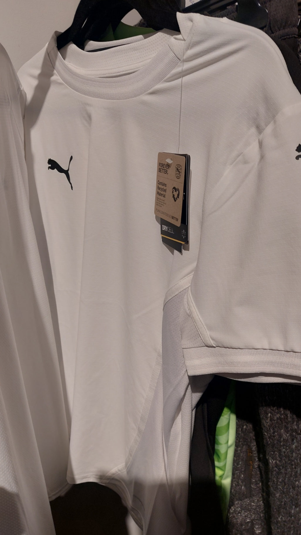 Puma T-Shirt Weiß Gr.: M