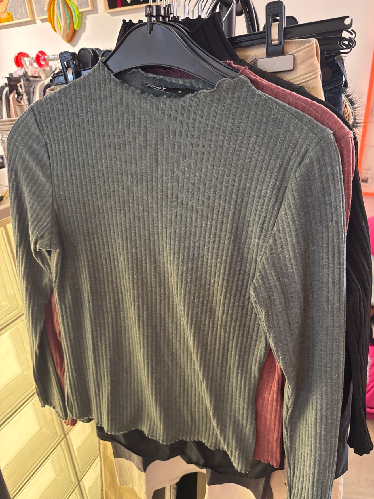 Only Pullover Grün Gr.: M
