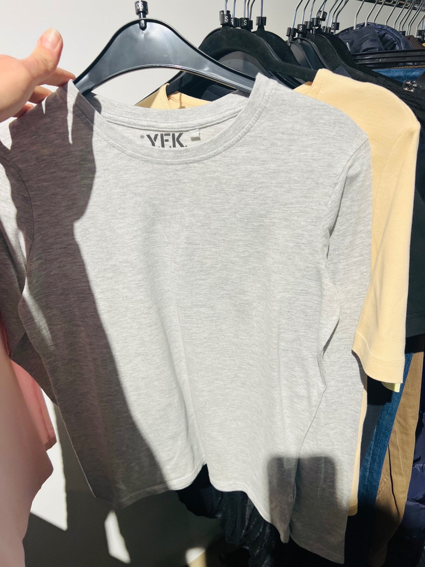 Y.E.K. Longsleeve Grau Gr.: XXS