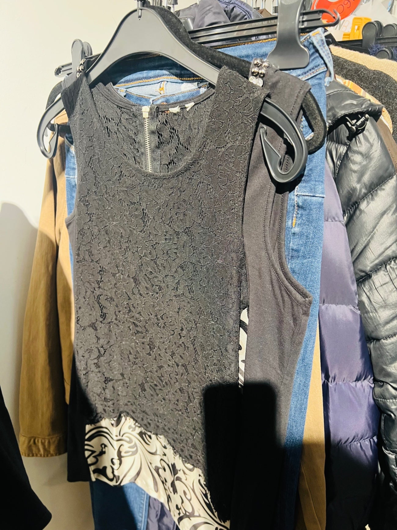 Top Schwarz Gr.: S