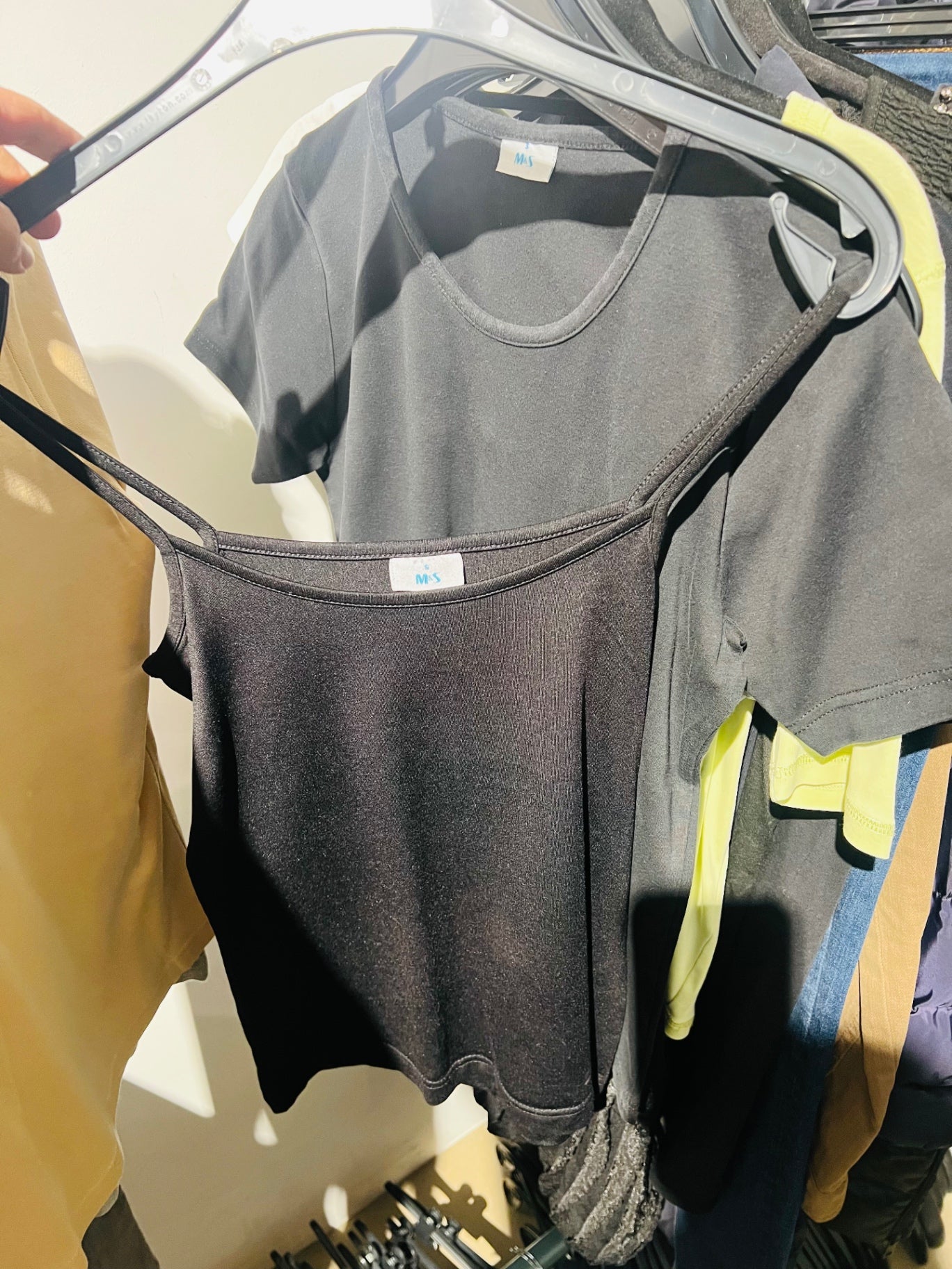 Top Schwarz Gr.: S