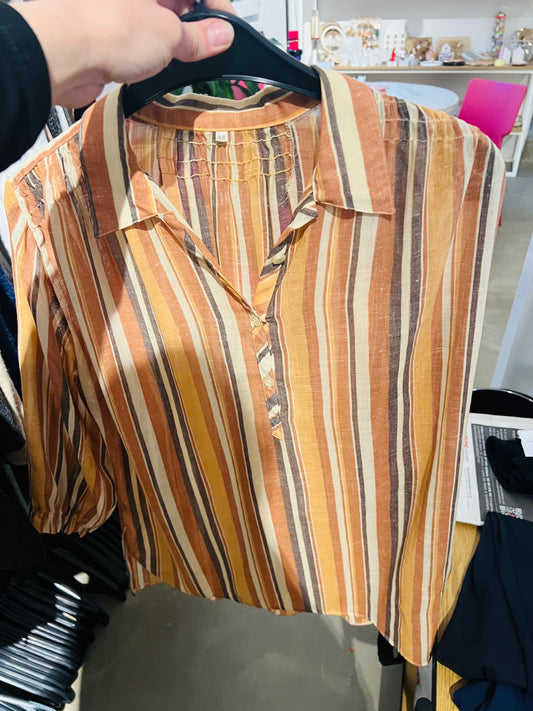 Bluse Braun Gr.: L