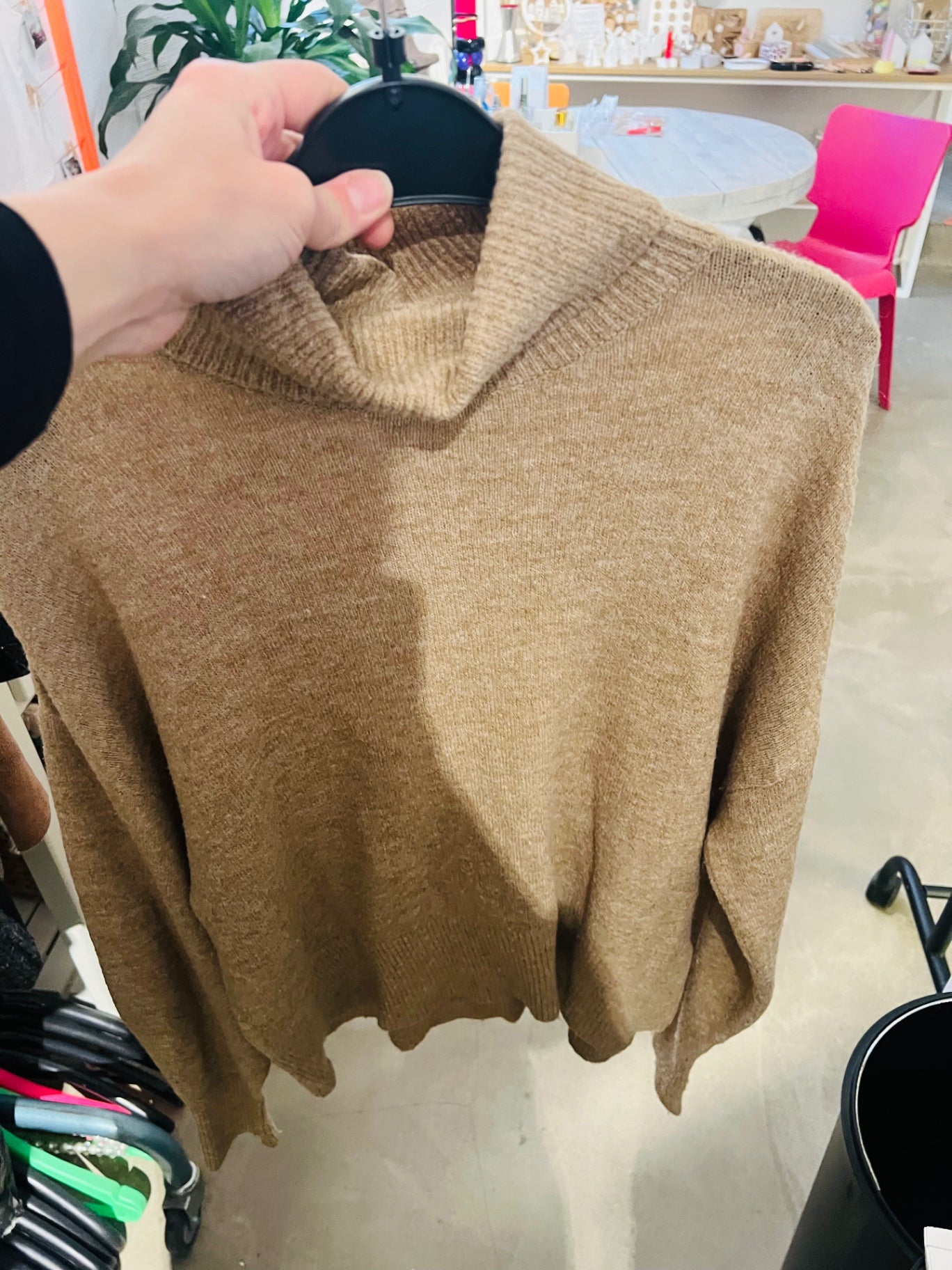 Pullover Beige Gr.: M