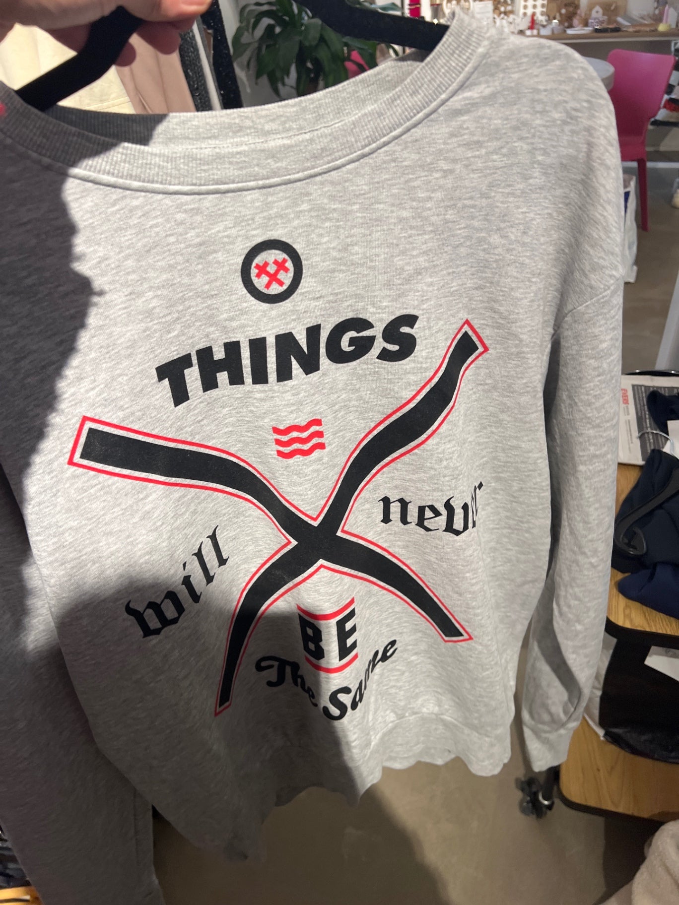 H&M Sweater Grau Gr.: S