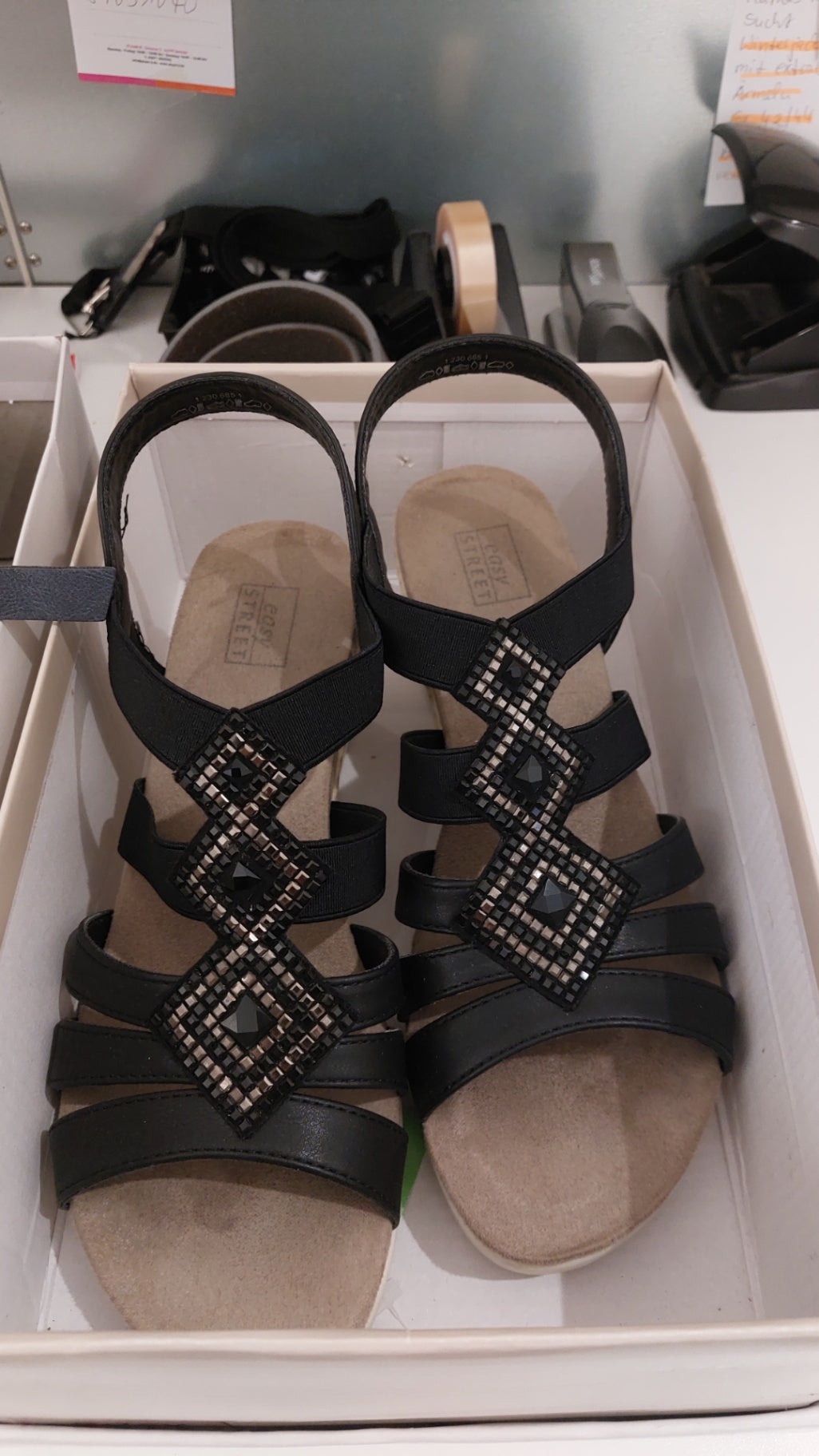 Easy street Sandalen Schwarz Gr.: 39