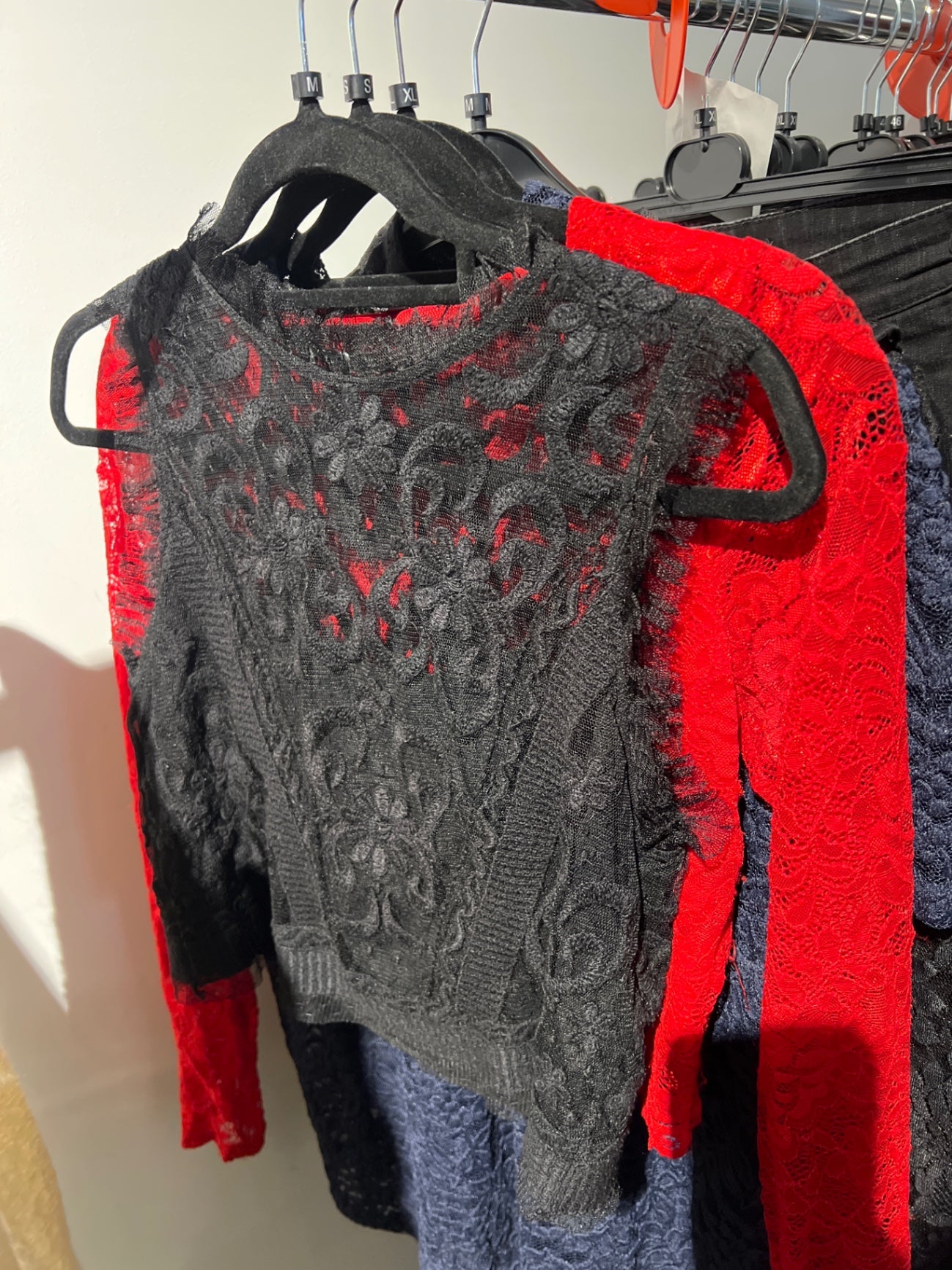 Zara Top Schwarz Gr.: M