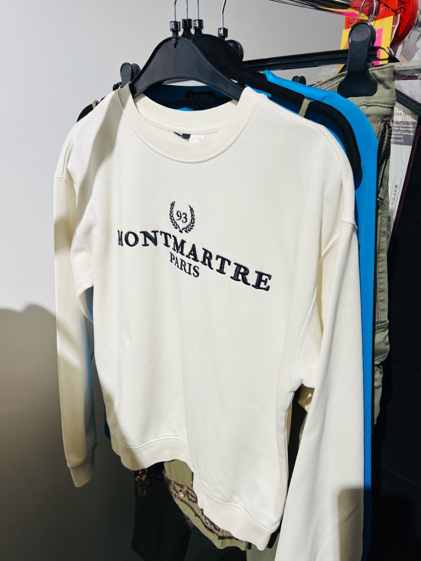 H&M Sweatshirt Elfenbein Gr.: XXS