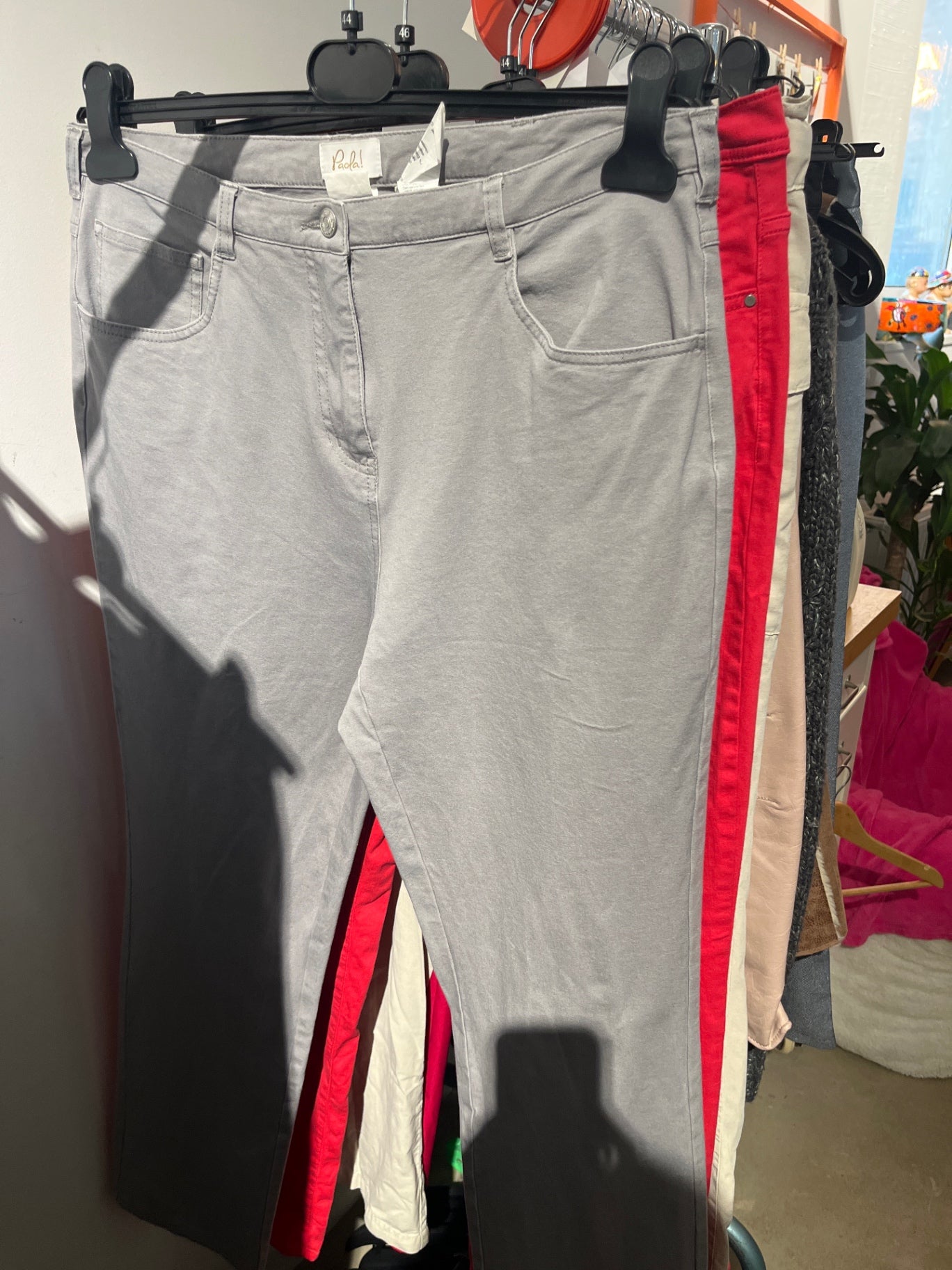 Paola Hose Grau Gr.: 44
