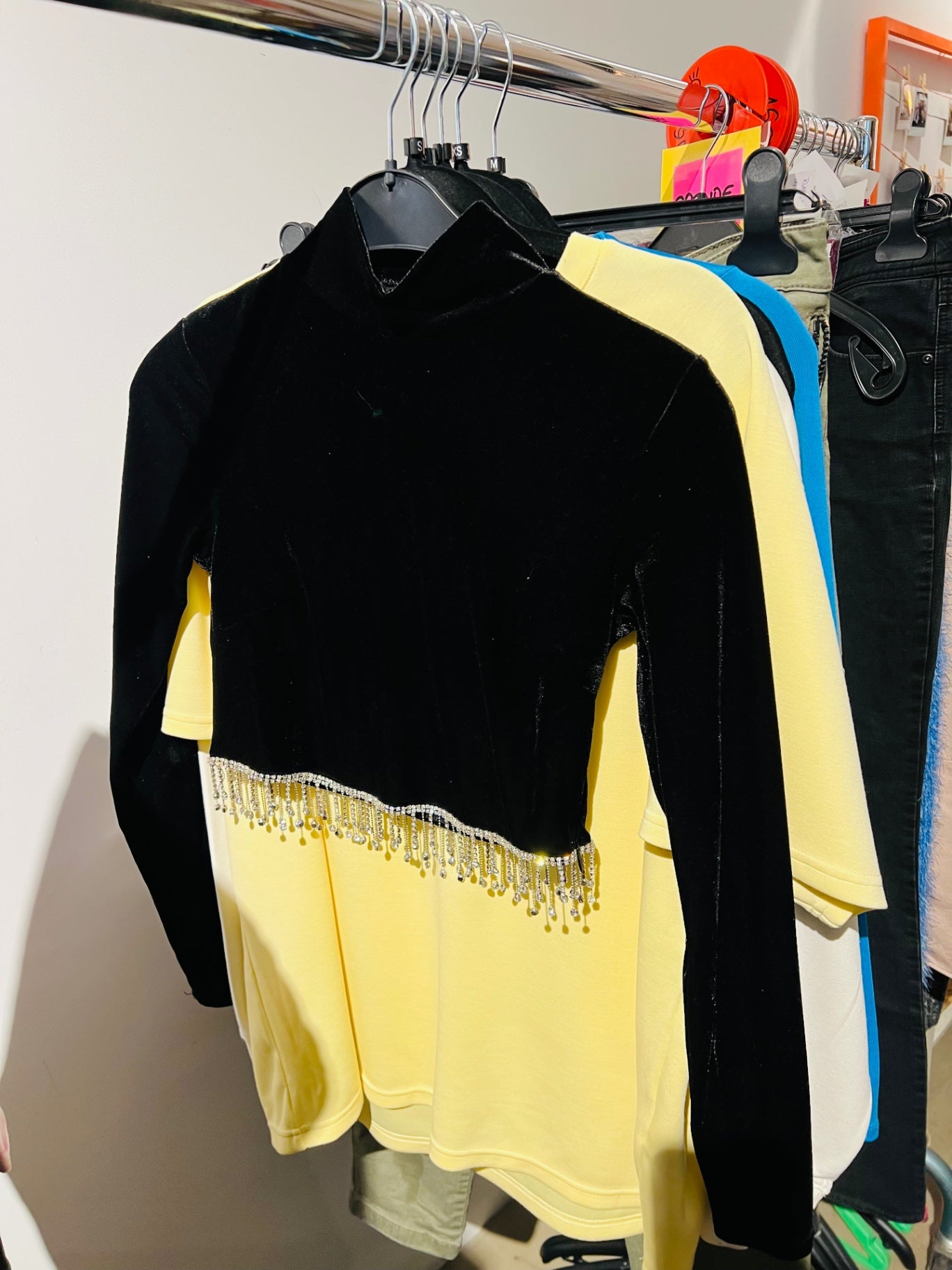 Amisu Pullover Schwarz Gr.: XS