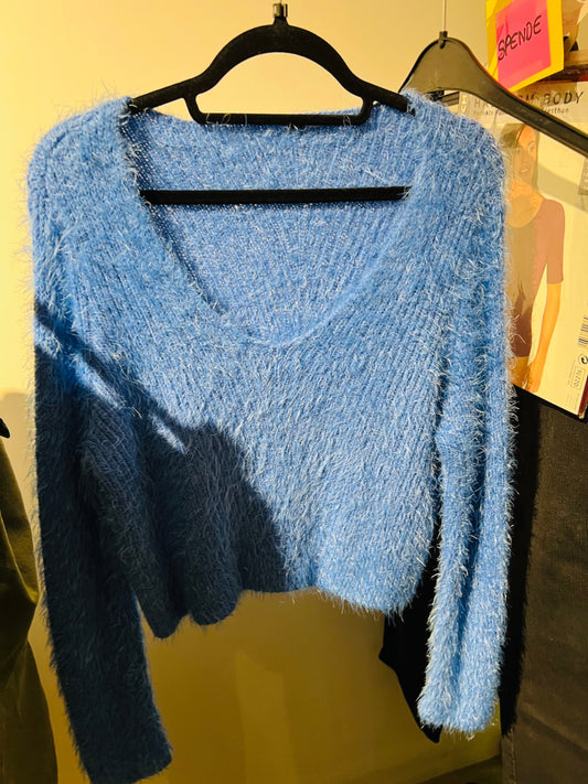 Pullover Blau Gr.: M