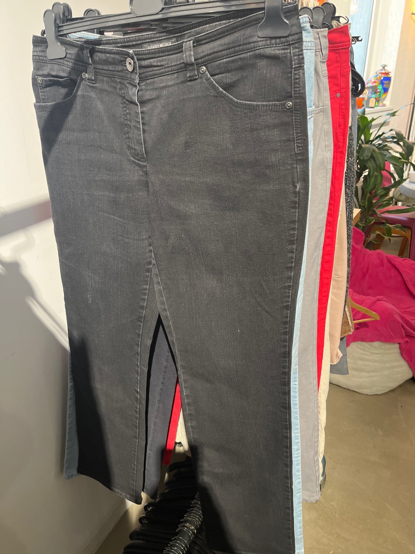 GERRY WEBER Jeans Schwarz Gr.: XXL