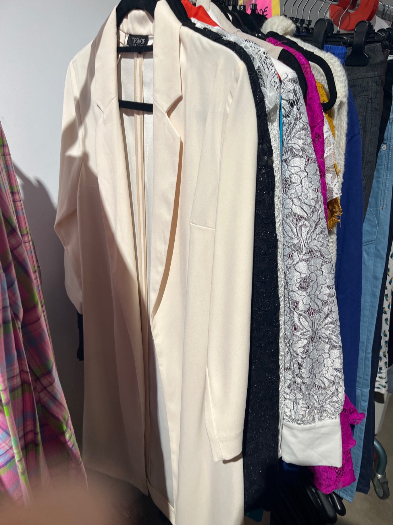 Topshop LongBlazer Beige Gr.: S