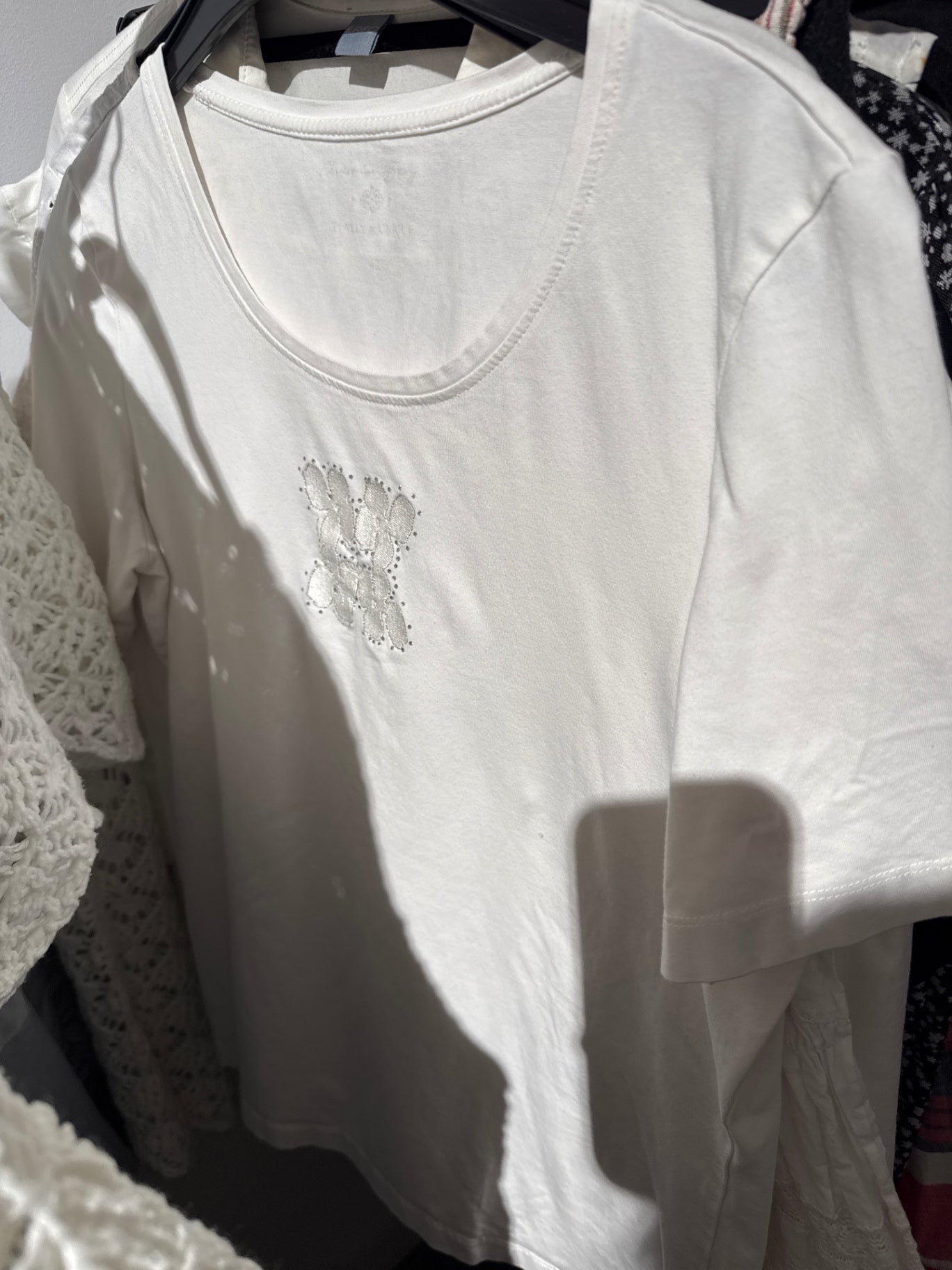 Christian Berg T-Shirt Weiß Gr.: 42
