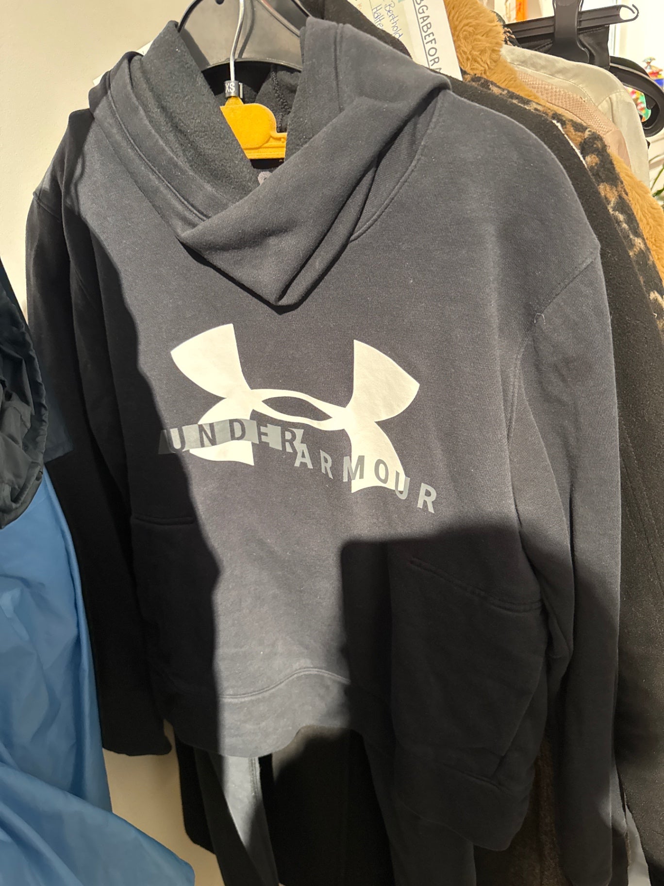 Under Armour Hoodie Schwarz Gr.: S