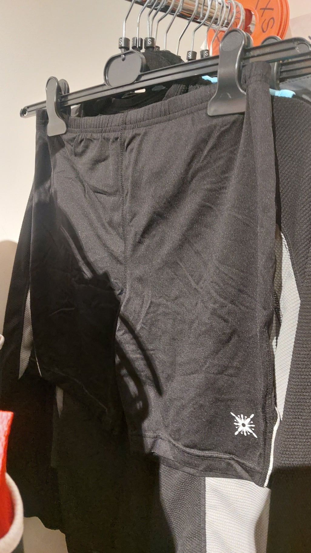 Crane Sport Shorts Schwarz Gr.: S