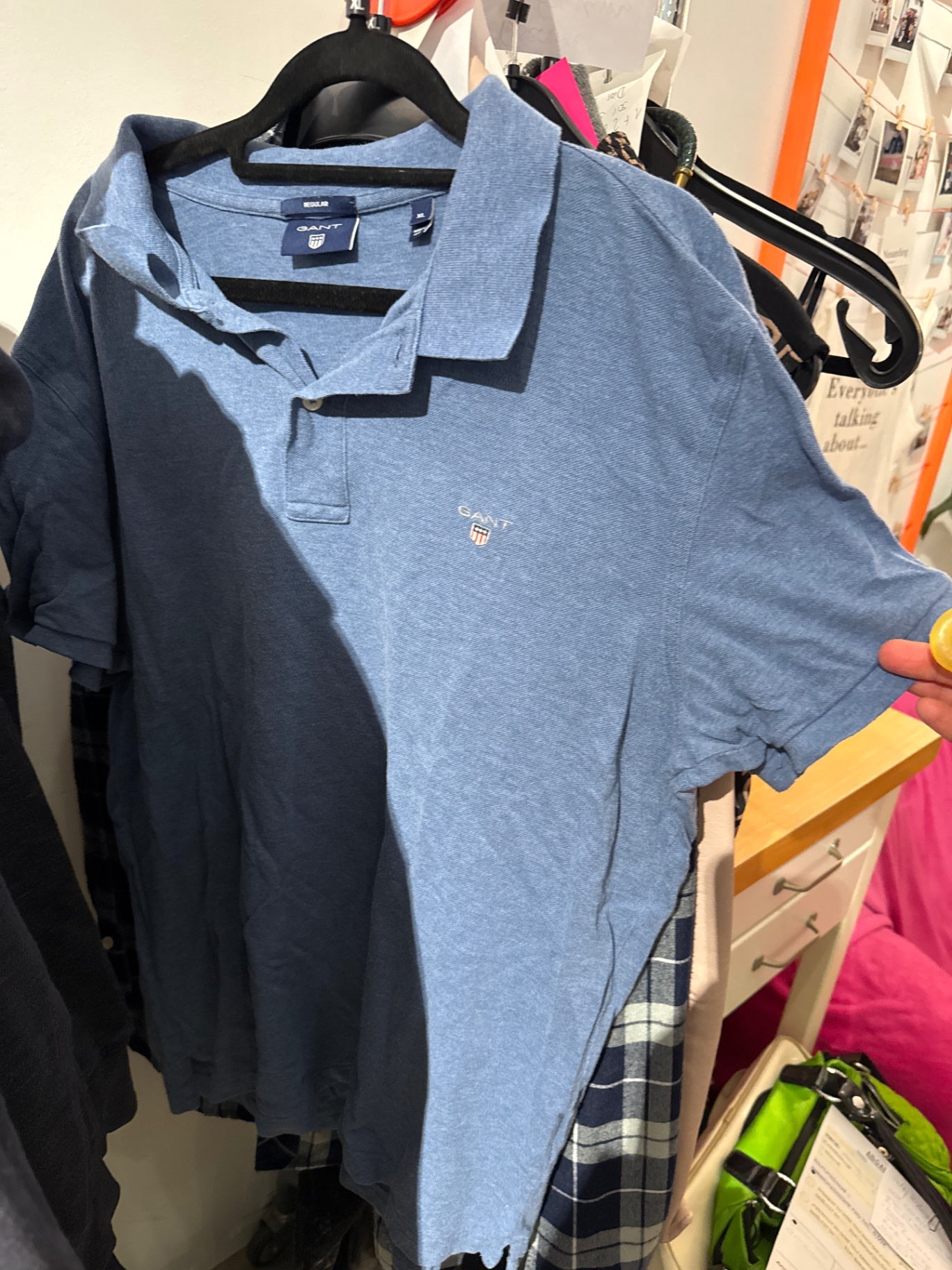 GANT Poloshirt Blau Gr.: XL