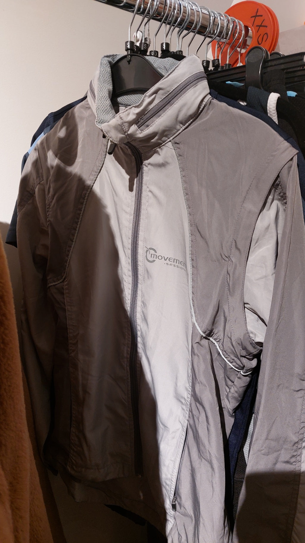 Movement Sportjacke Grau Gr.: S