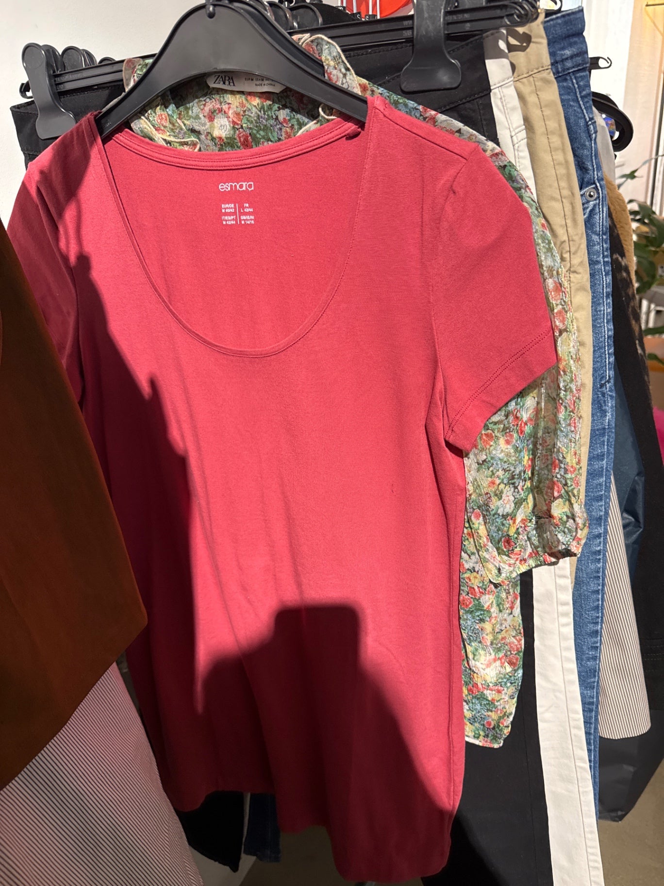 Esmara T-Shirt Beere Gr.: M