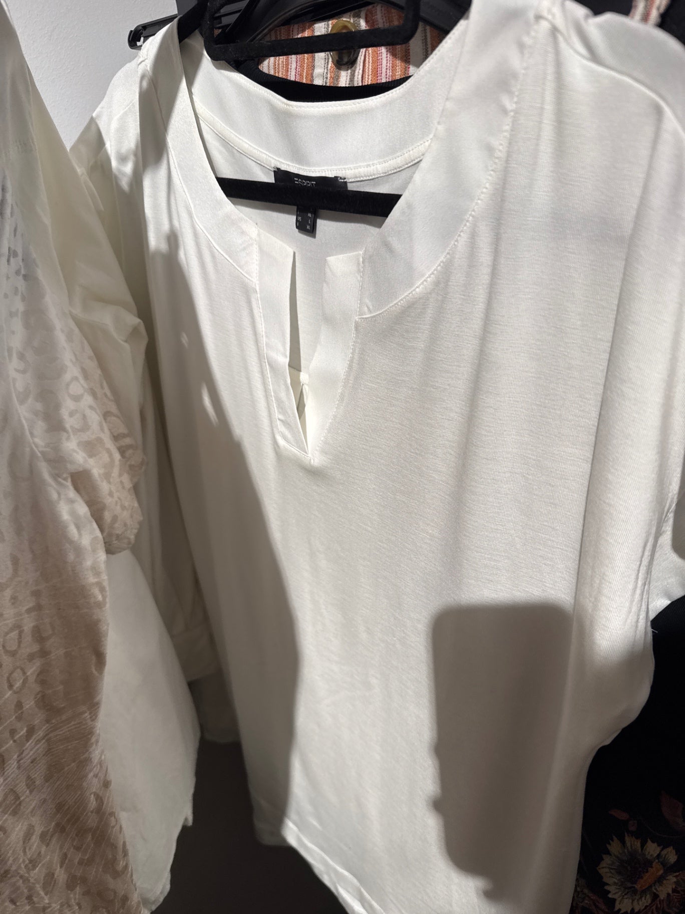 Esprit T-Shirt Weiß Gr.: L