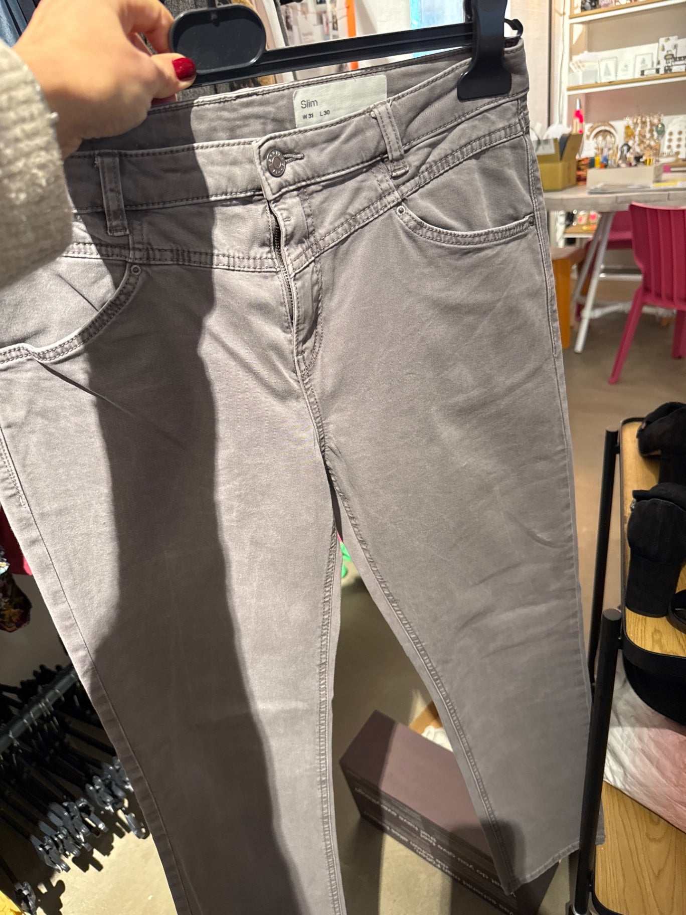 Esprit Hose Grau Gr.: L