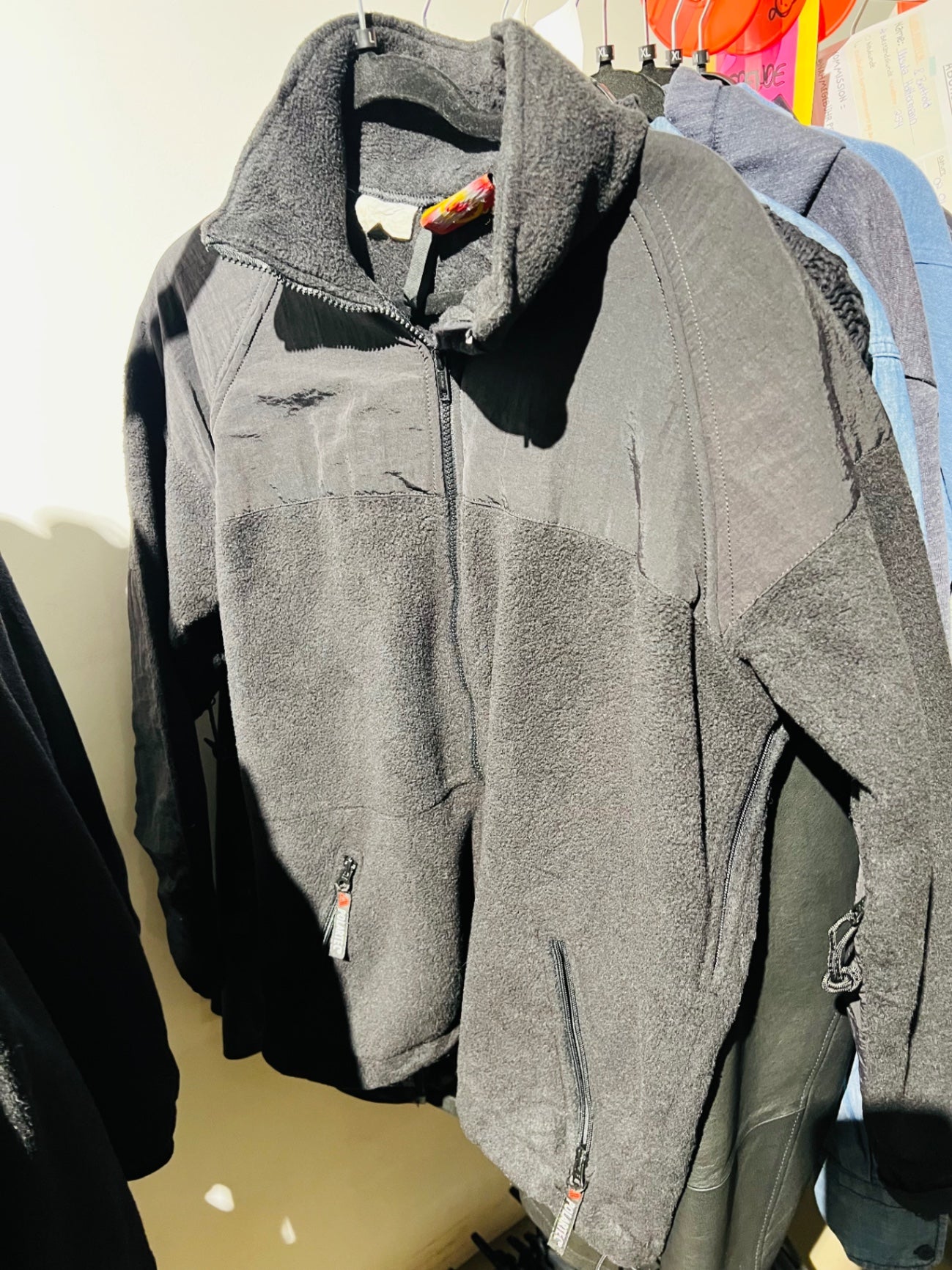 Peckham Polartec FleeceJacke Schwarz Gr.: L