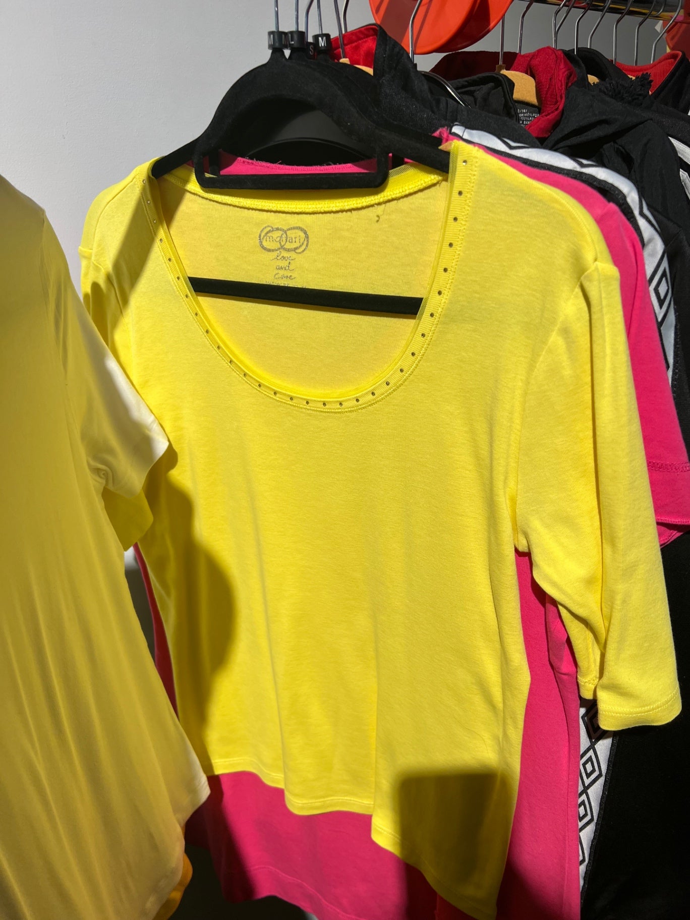 Monari T-Shirt Gelb Gr.: M