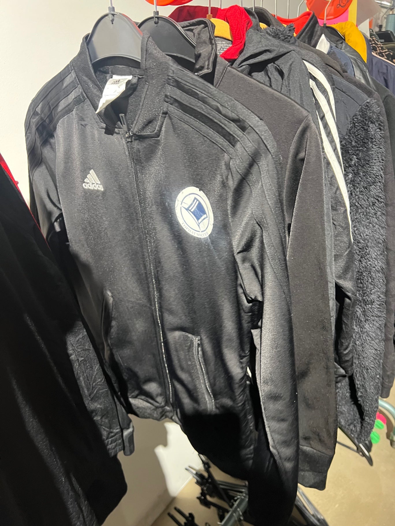 B-WARE Adidas Jacke Schwarz Gr.: S