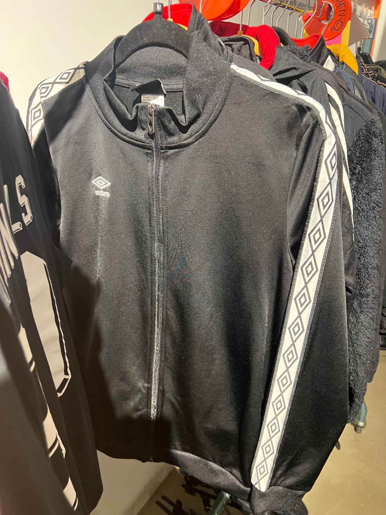 Umbro Jacke Schwarz Gr.: M