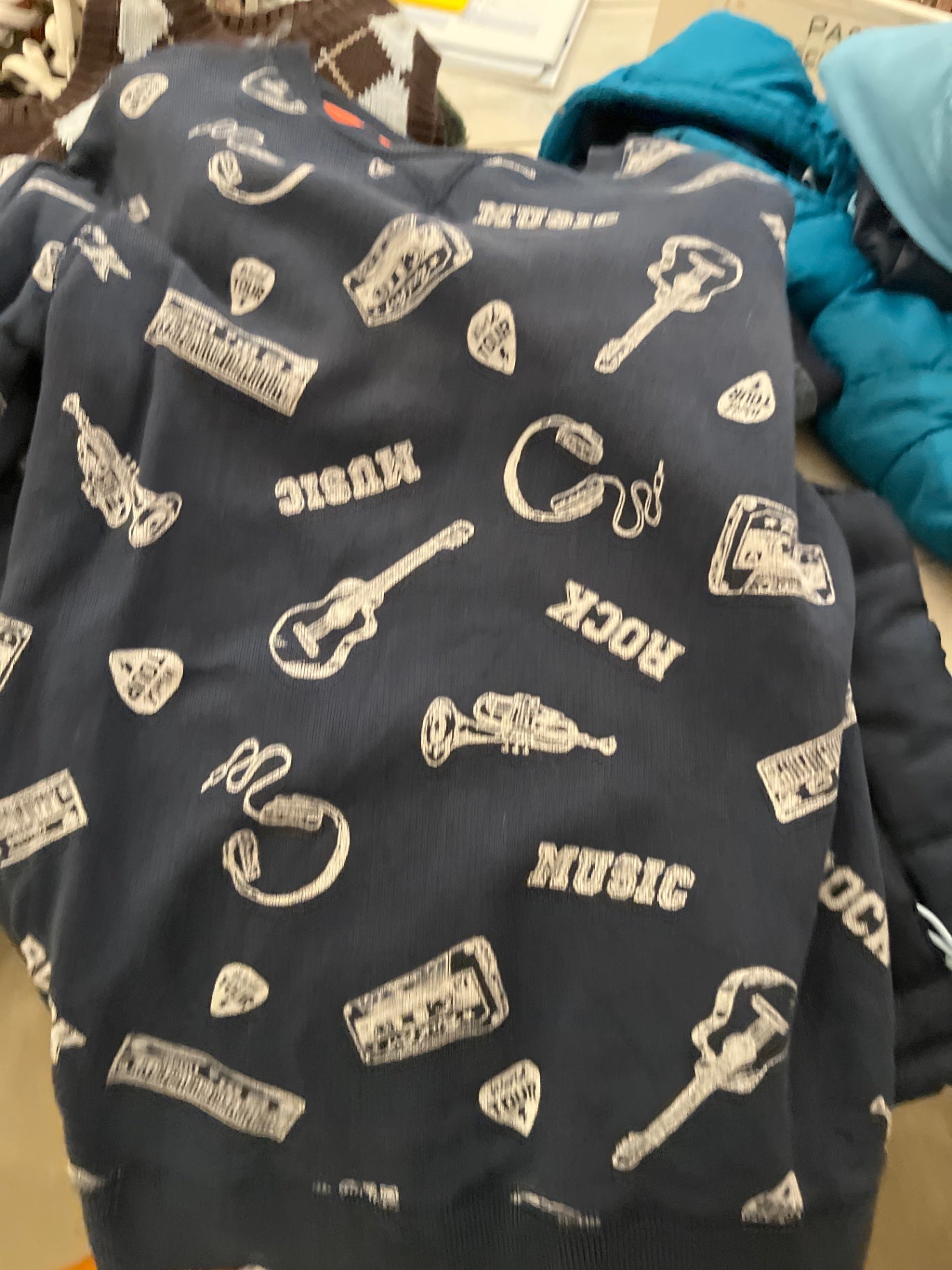 We Sweatshirt Dunkelblau 158/164