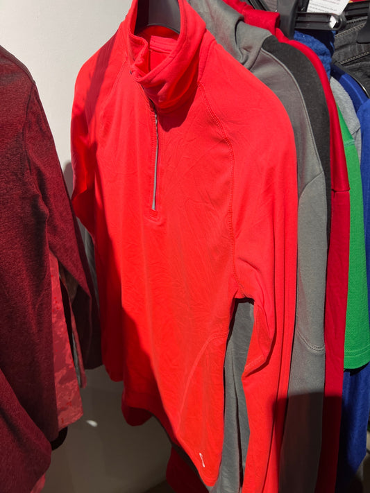 Champion Langarmshirt Rot Gr.: S