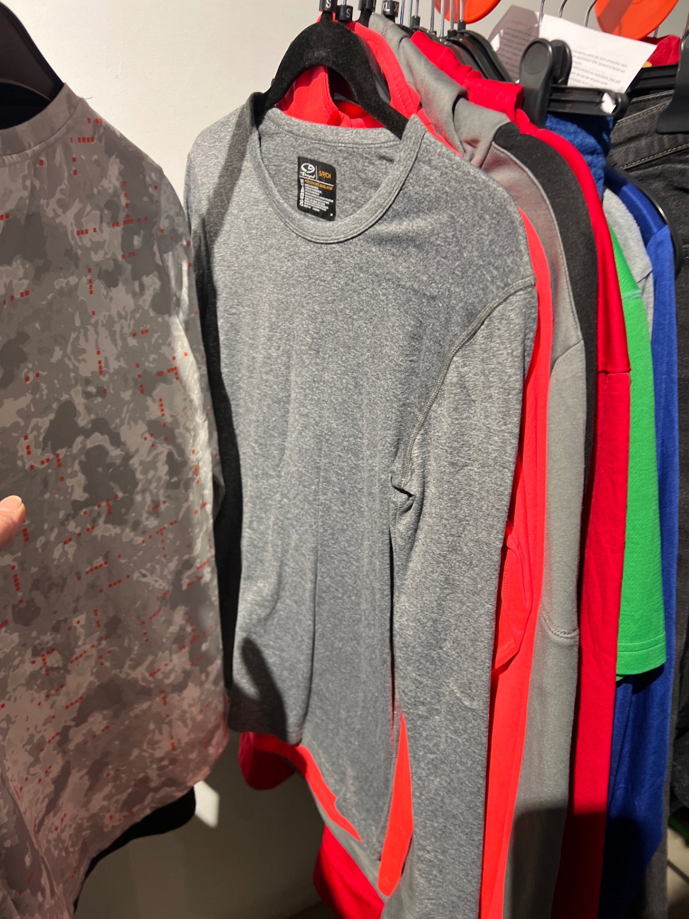 Champion Longsleeve Grau Gr.: S