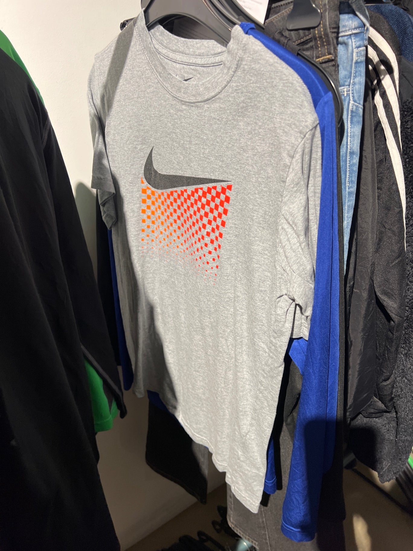 Nike T-Shirt Grau Gr.: XL