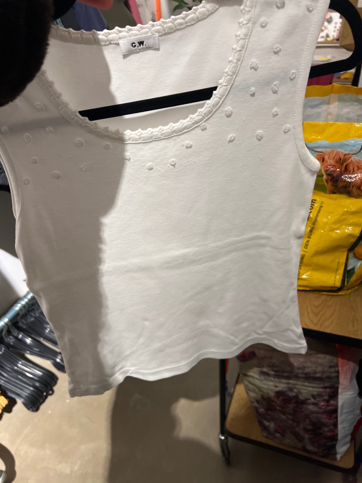 G.W. Top Weiß Gr.: S