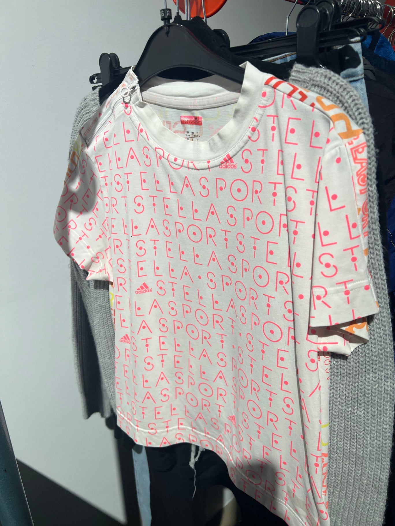 Adidas T-Shirt Weiß Gr.: XXS