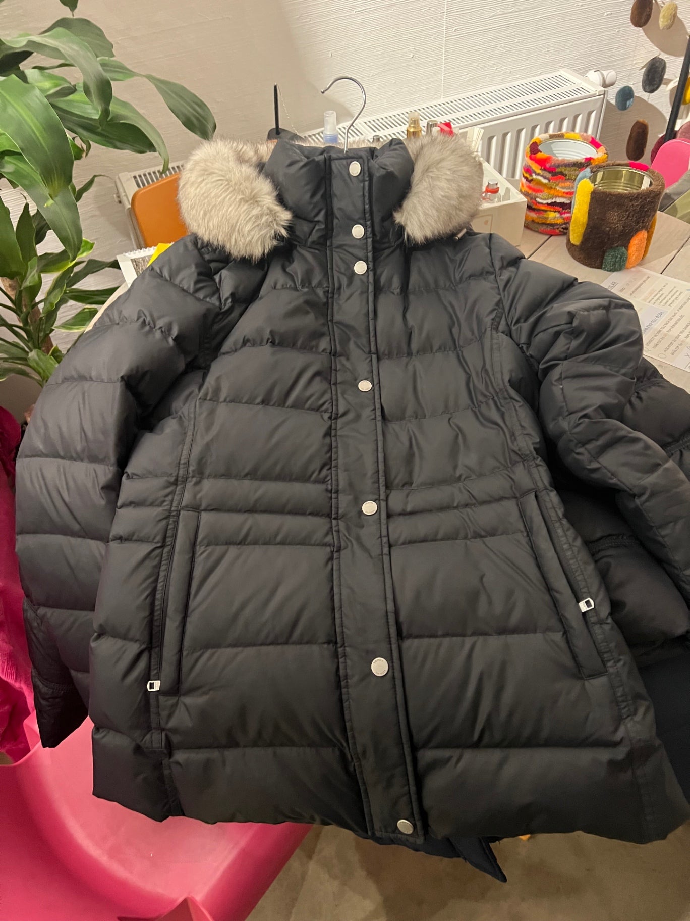 Tommy Hilfiger Daunenmantel Schwarz Gr.: M