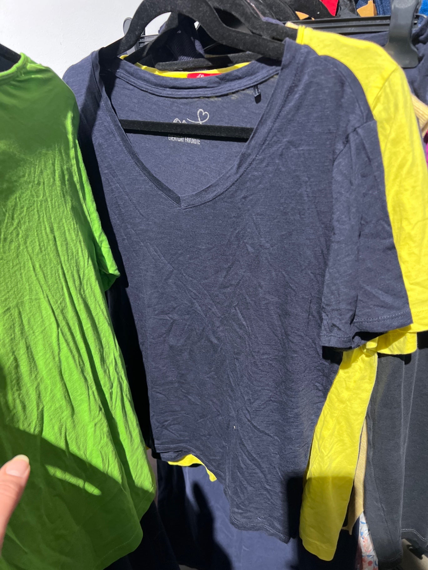 S. Oliver T-Shirt Dunkelblau Gr.: XL