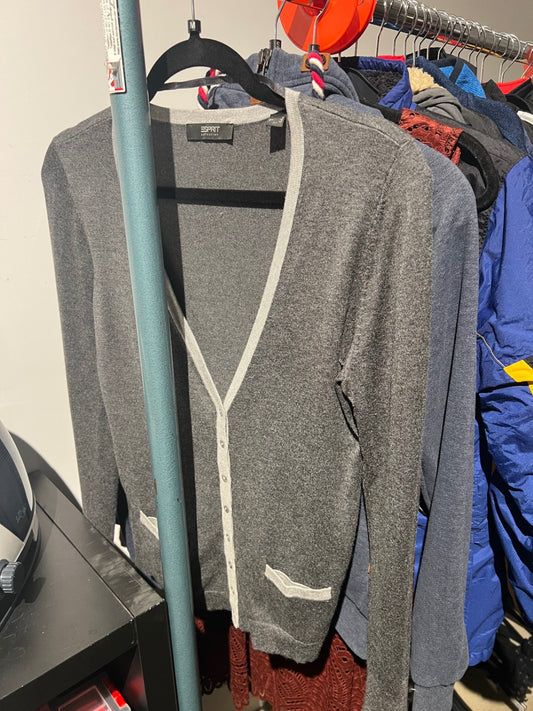 BWARE Esprit Strickjacke Grau Gr.: M
