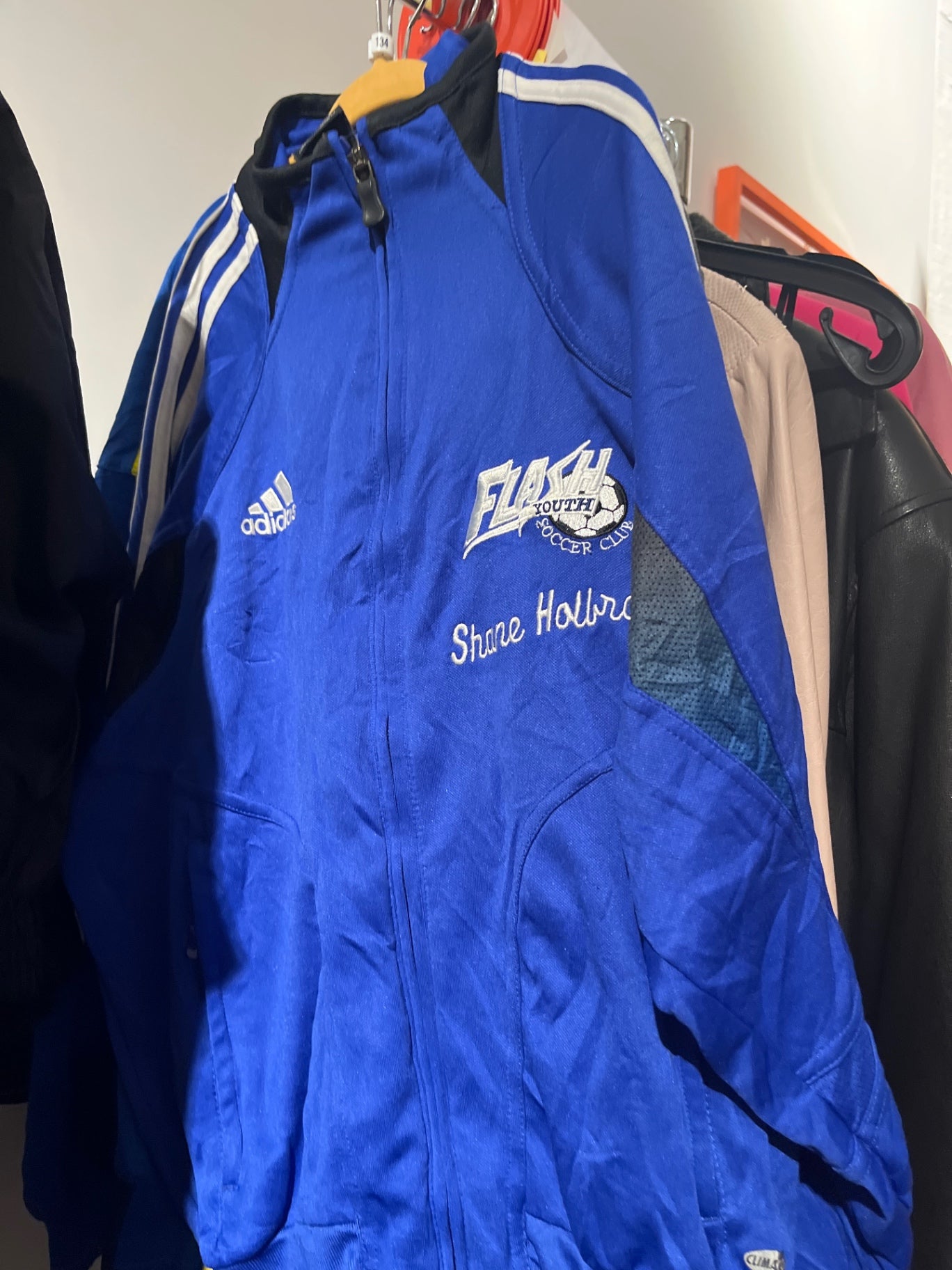 Adidas Trainingsjacke Blau Gr.: 134
