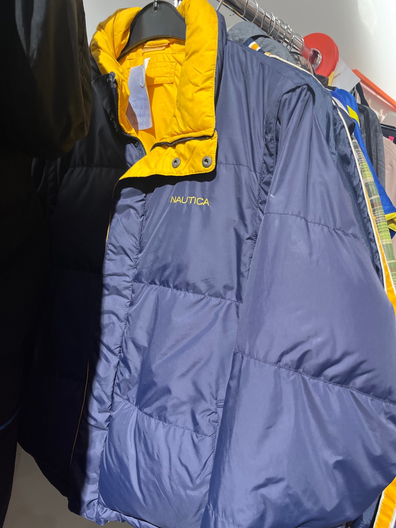 Nautica WENDEJACKE Blau, Gelb: 158