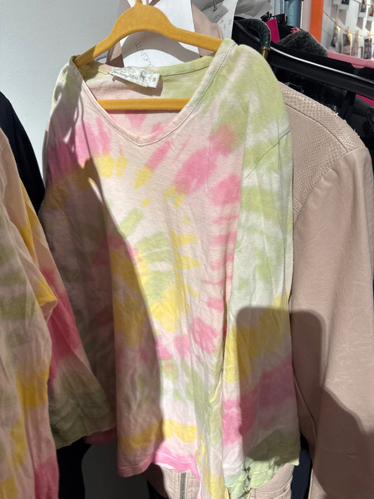 Top Batik Pastellfarben Gr.: xxS
