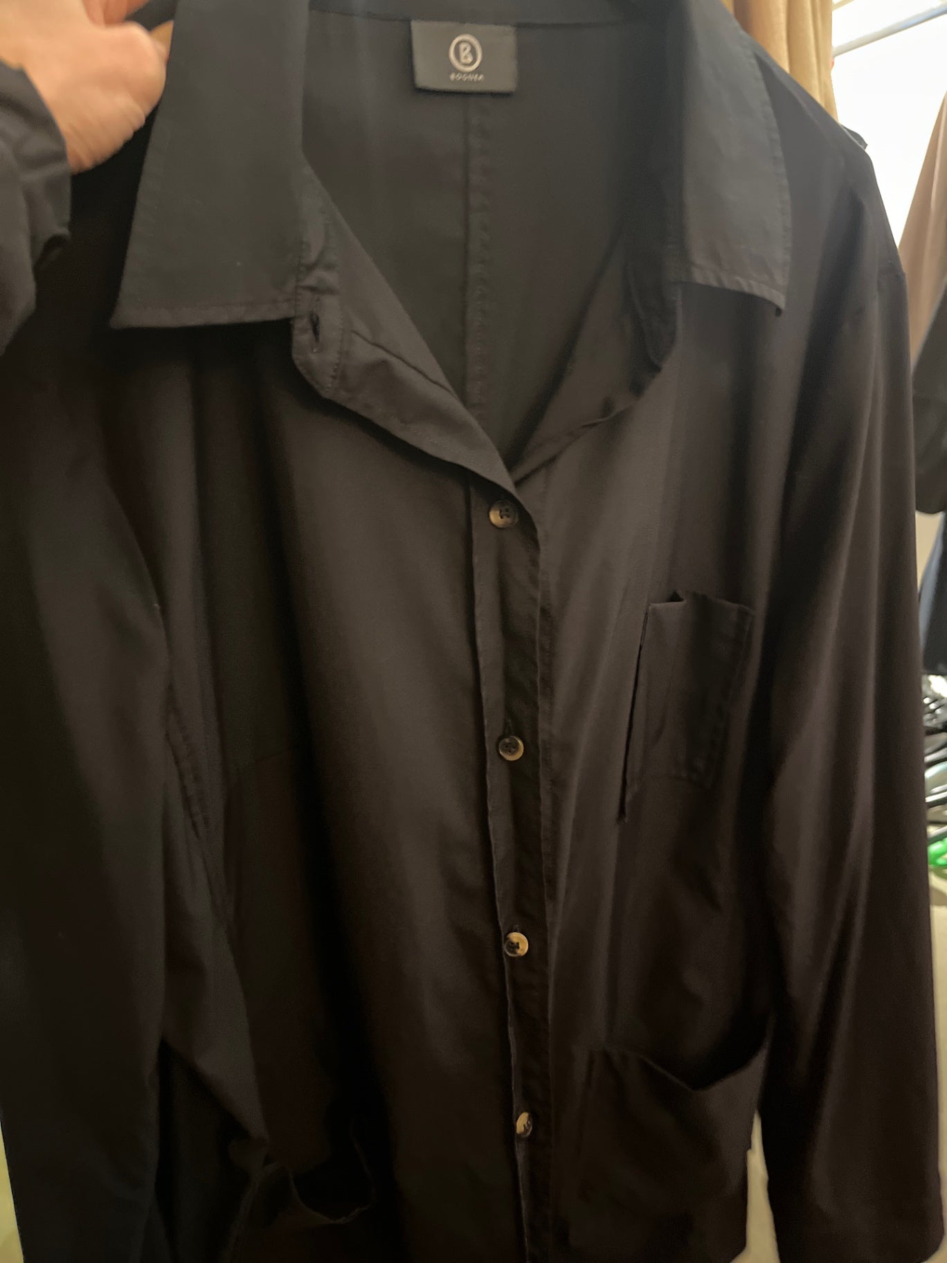 Bogner Hemd Schwarz Gr.: 48