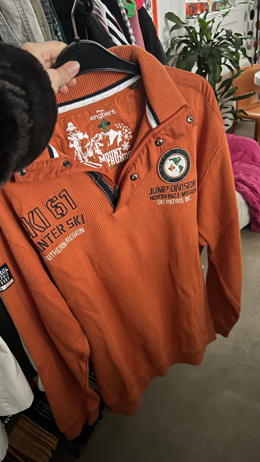 engbers Pullover Orange Gr.: XXL