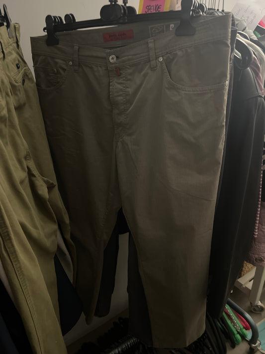 Pierre Cardin Hose Beige Grau Gr.: 42