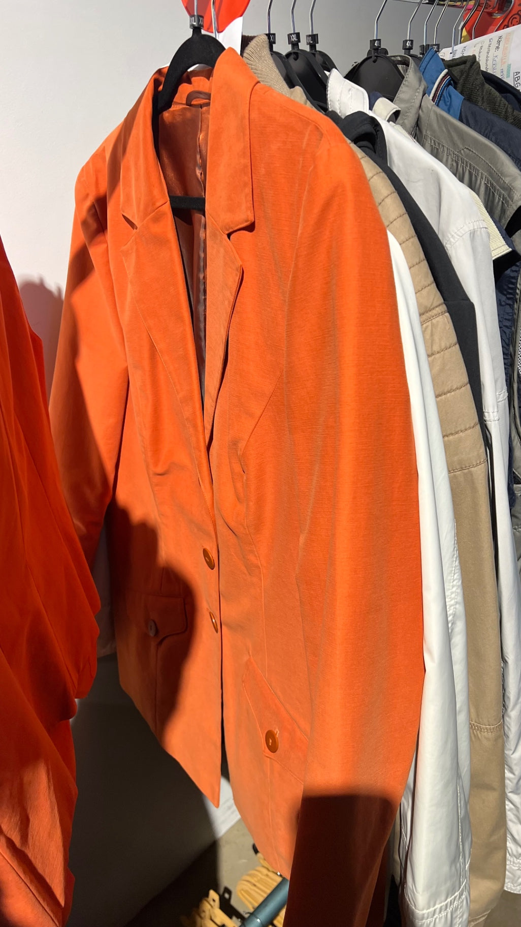 Longblazer Orange Gr.: XXL