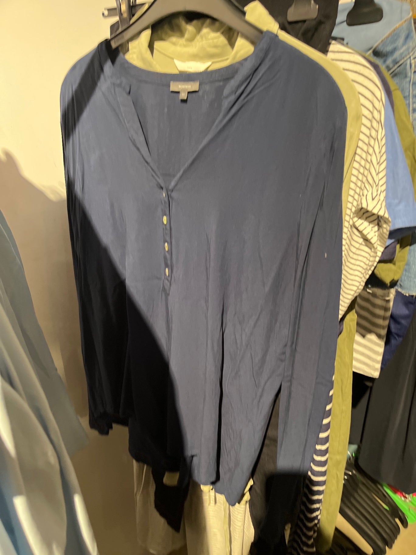 MONTEGO Bluse Blau Gr.: L